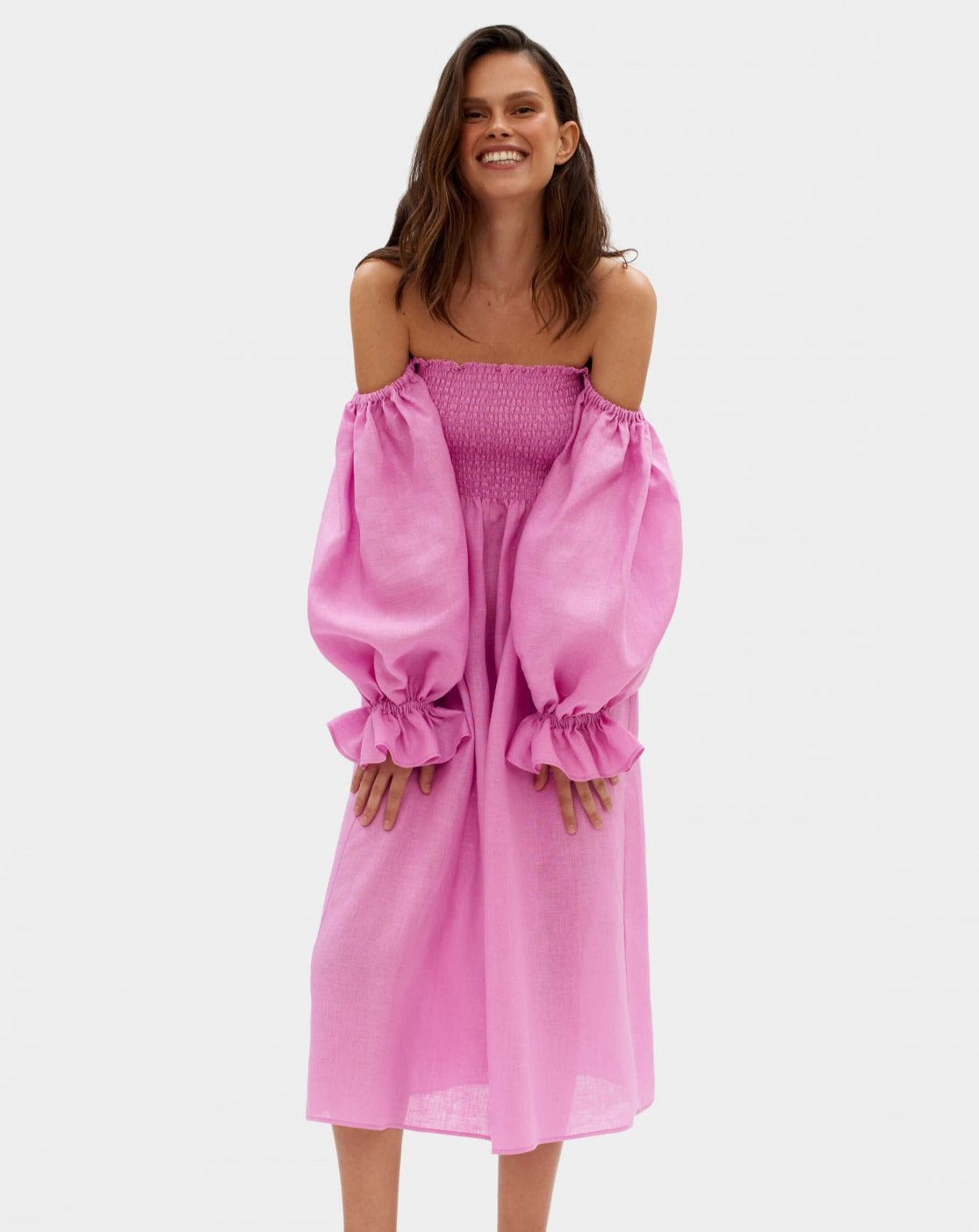 Sleeper atlanta linen hotsell dress