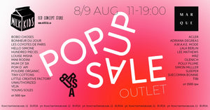 Weekend plans: Marque and Milk Kids will hold a sale of up to -90%