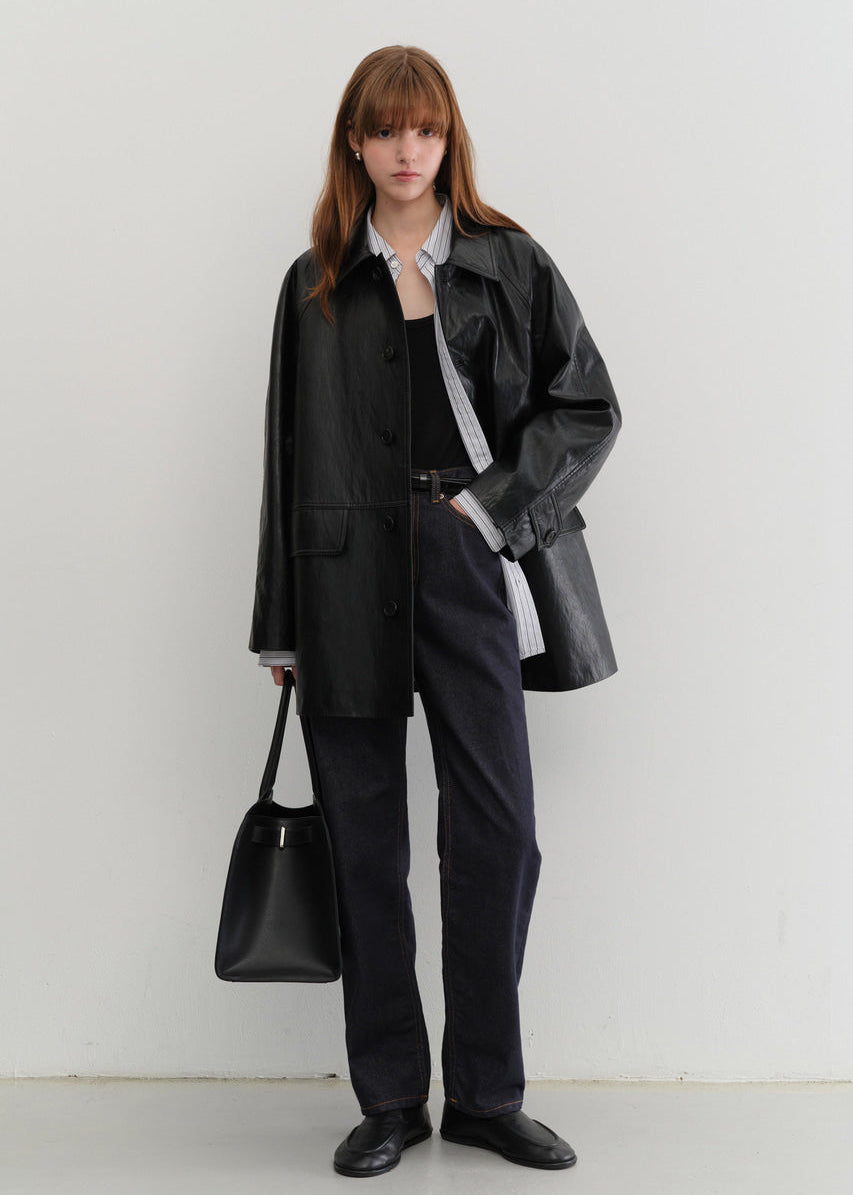 Піджак з еко шкіри від Dunst