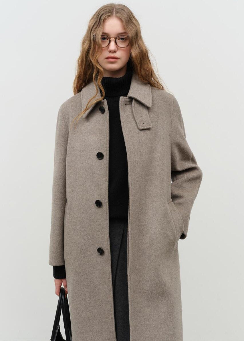 Belted coat by Dunst