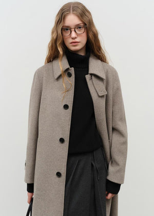 Belted coat by Dunst