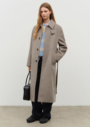 Belted coat by Dunst