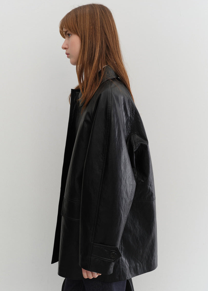 Піджак з еко шкіри від Dunst