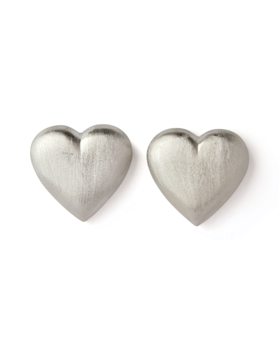 Chrome Heart Silver earrings by Crystal Haze