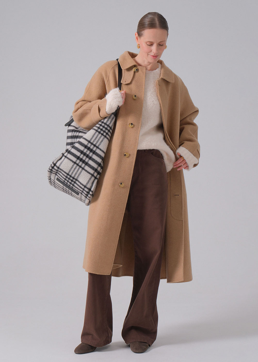 Belted coat by Dunst