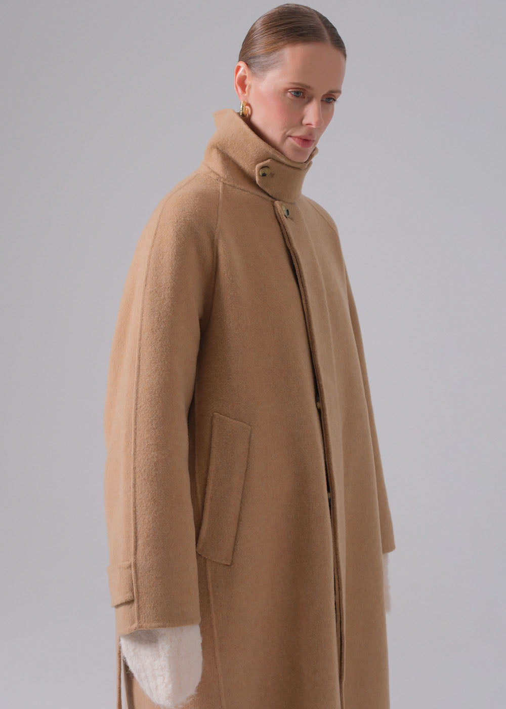 Belted coat by Dunst