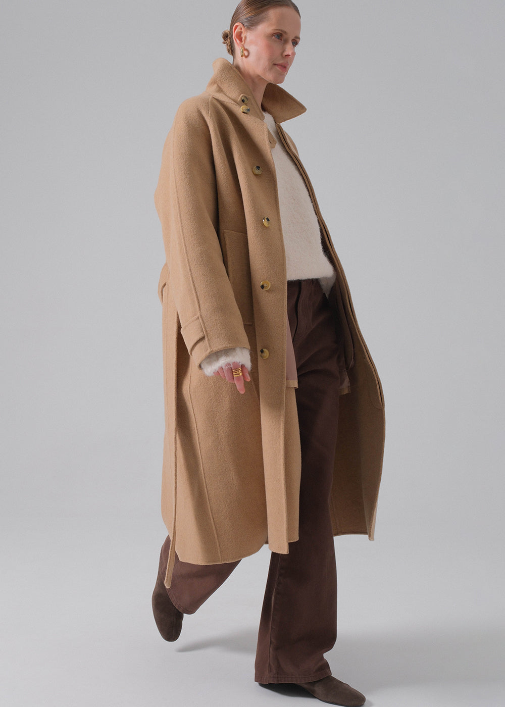 Belted coat by Dunst