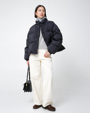 Down jacket with a hood from Dunst