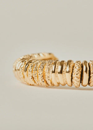 Capital bracelet by Paola Sighinolfi