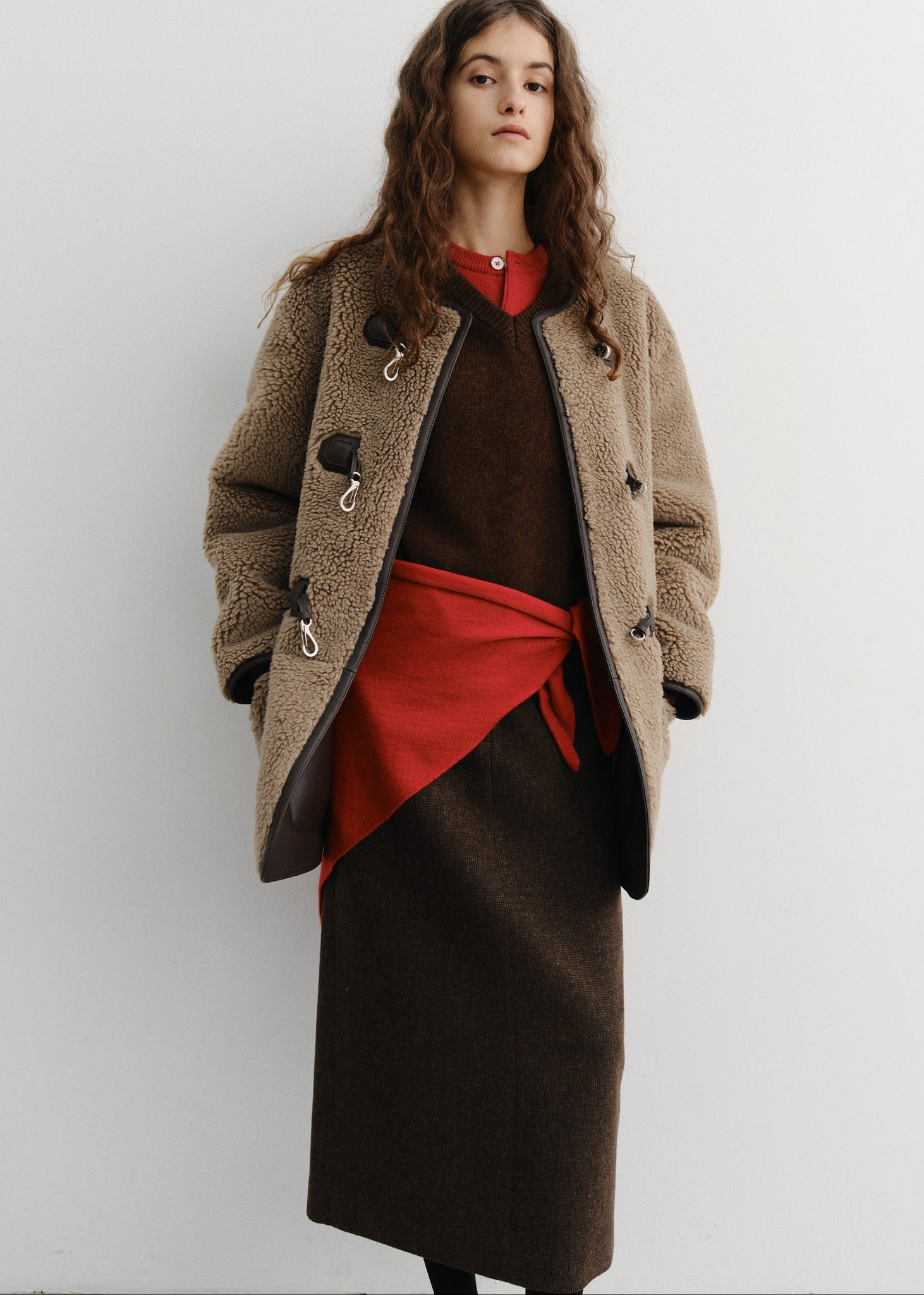 Спідниця з вовною від Dunst