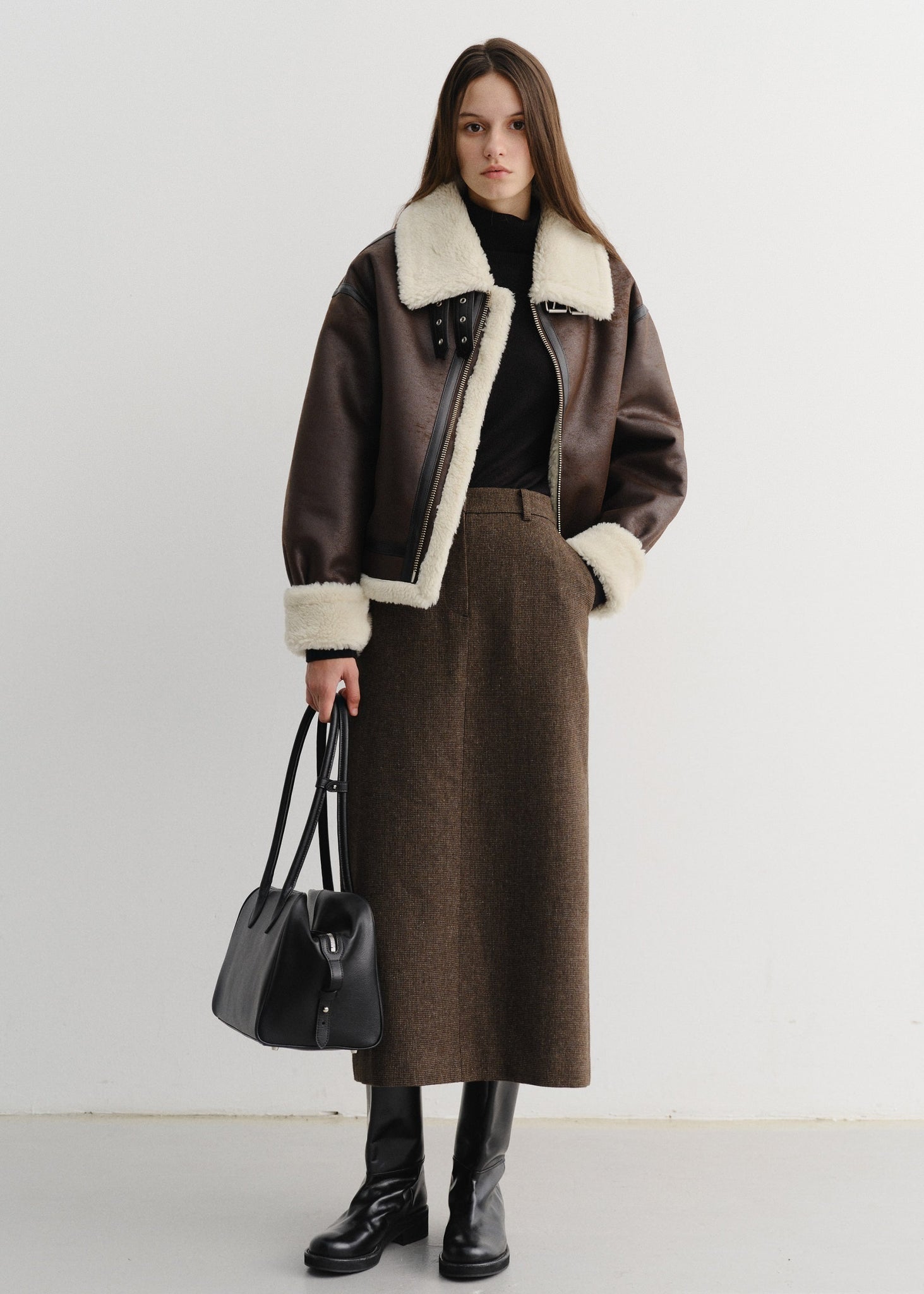 Спідниця з вовною від Dunst