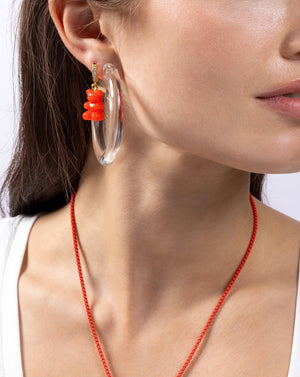 Nostalgia mono earring by Crystal Haze