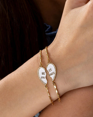 Best Friends bracelet by Crystal Haze