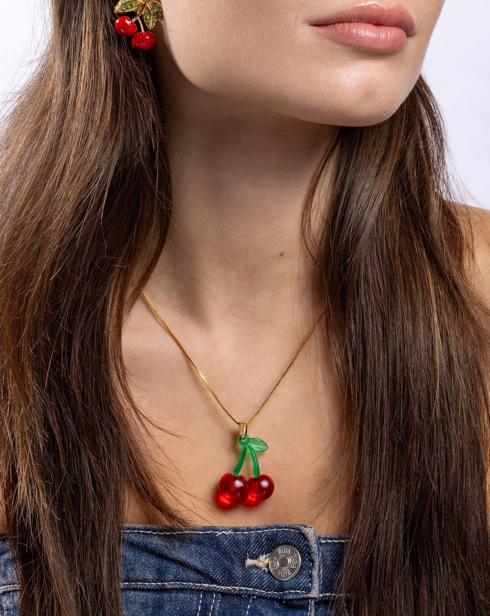 Pop the Cherry necklace by Crystal Haze