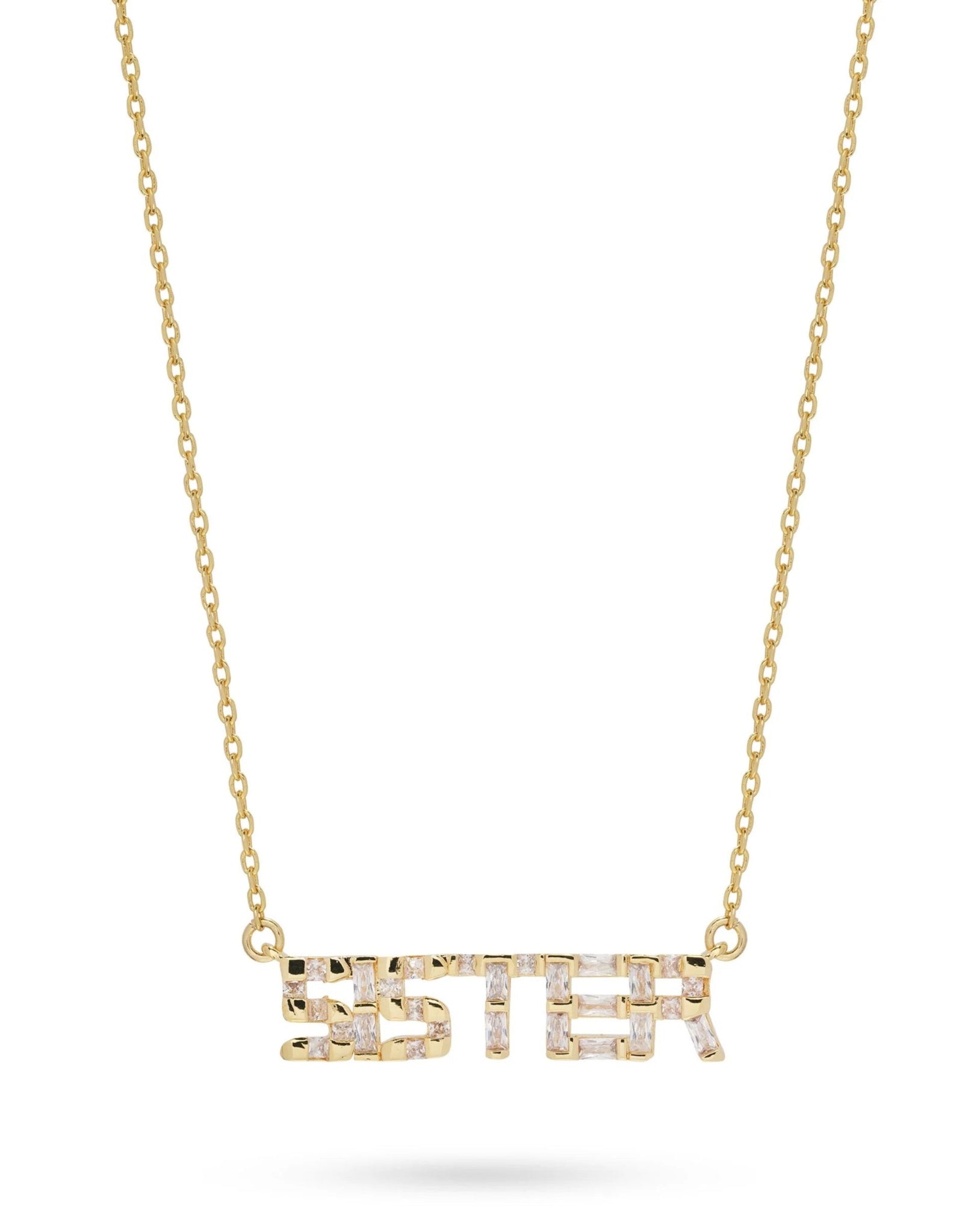 Sister necklace by Crystal Haze