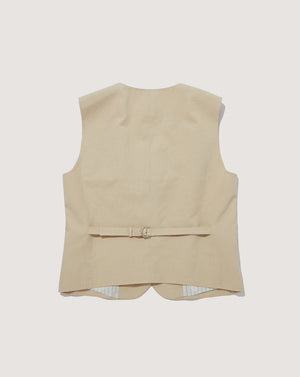 Linen vest by Dunst