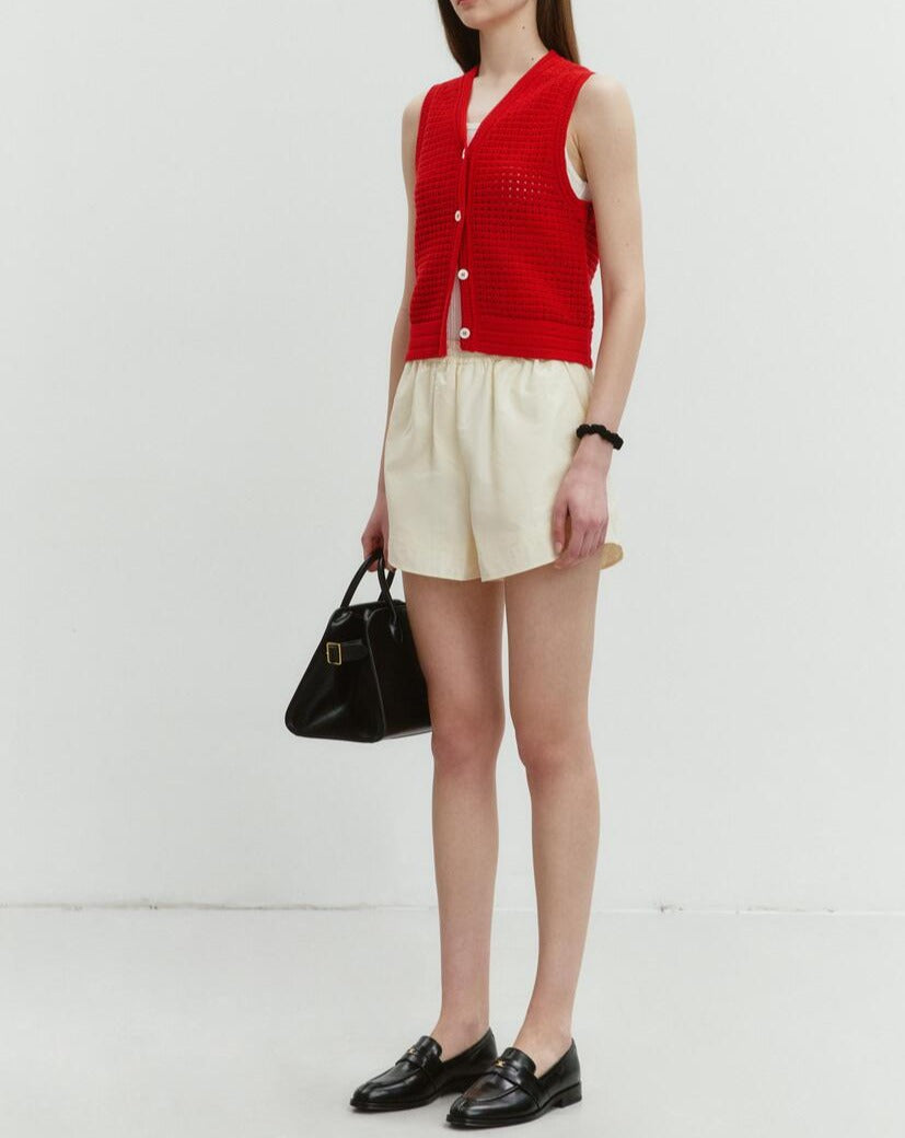 Knitted vest by Dunst