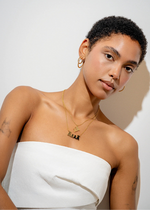 Bear Fam necklace by Crystal Haze