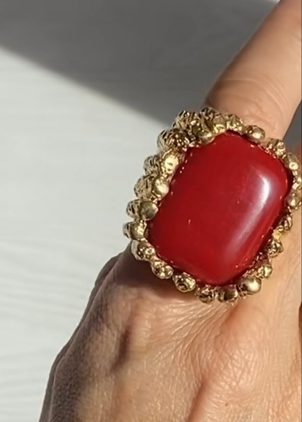 Bosco ring by Paola Sighinolfi