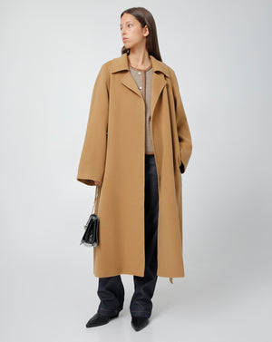 Belted coat by Low Classic