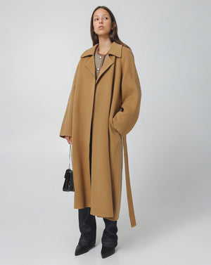 Belted coat by Low Classic