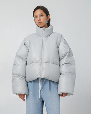 Voluminous down jacket from Low Classic
