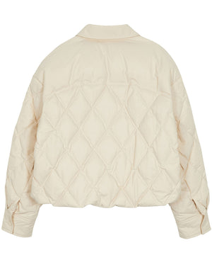 Cropped down jacket from Raive