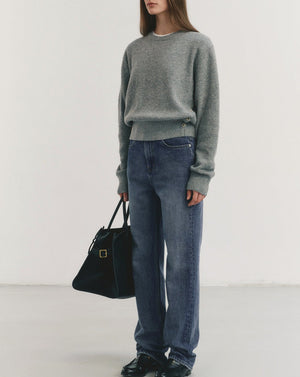 Blue straight jeans from Dunst