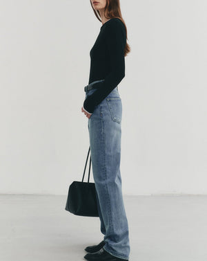Blue straight jeans from Dunst