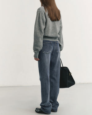 Blue straight jeans from Dunst