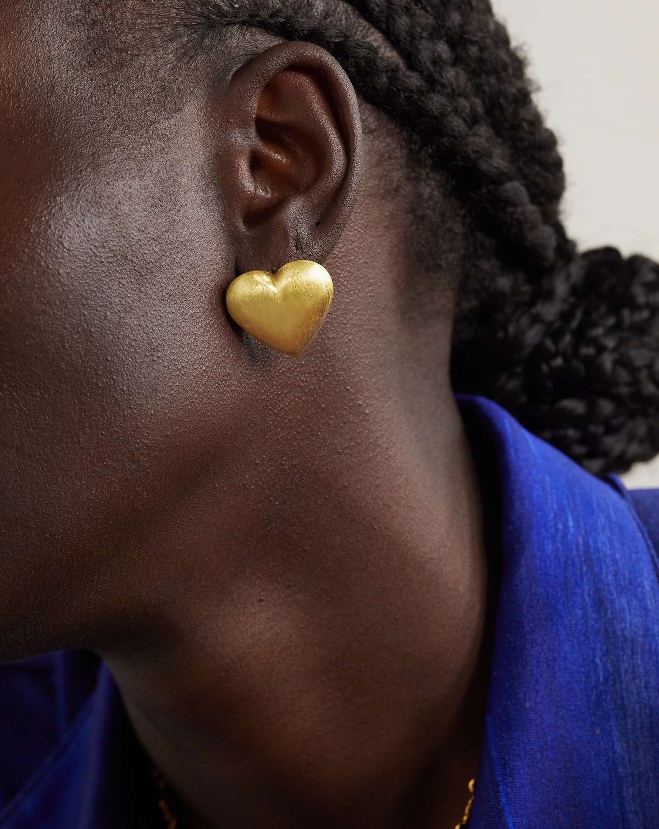 Chrome Heart Gold earrings by Crystal Haze