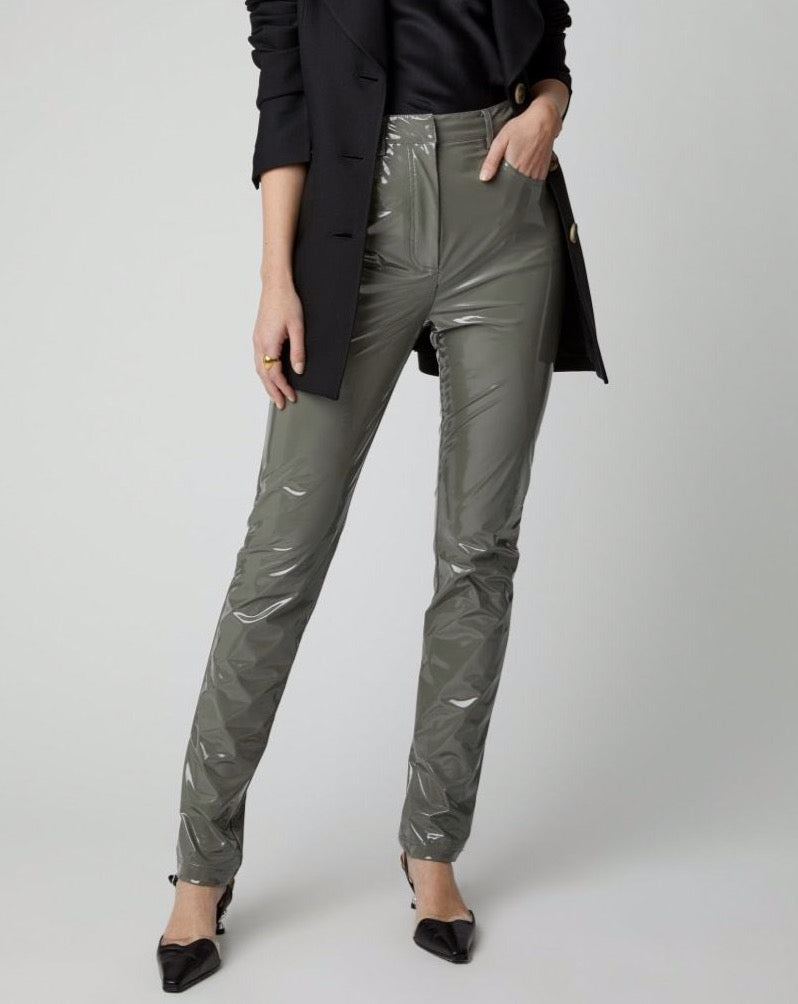 Narrow pants 'Tech Patent' from Tibi