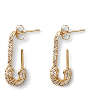 Medium club earrings by Crystal Haze