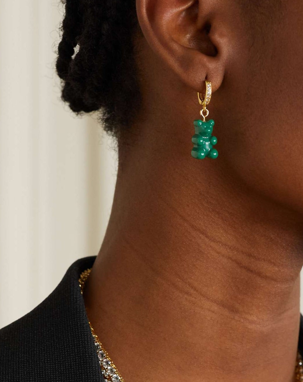 Nostalgia mono earring by Crystal Haze