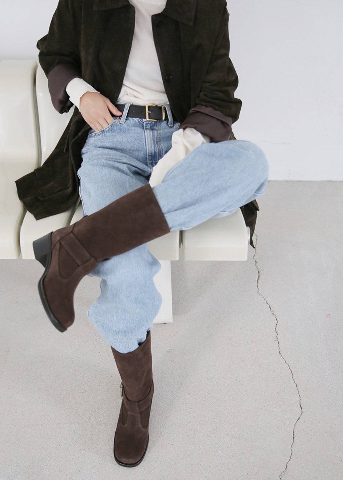 Чоботи One Buckle Boot від Salon De Ju