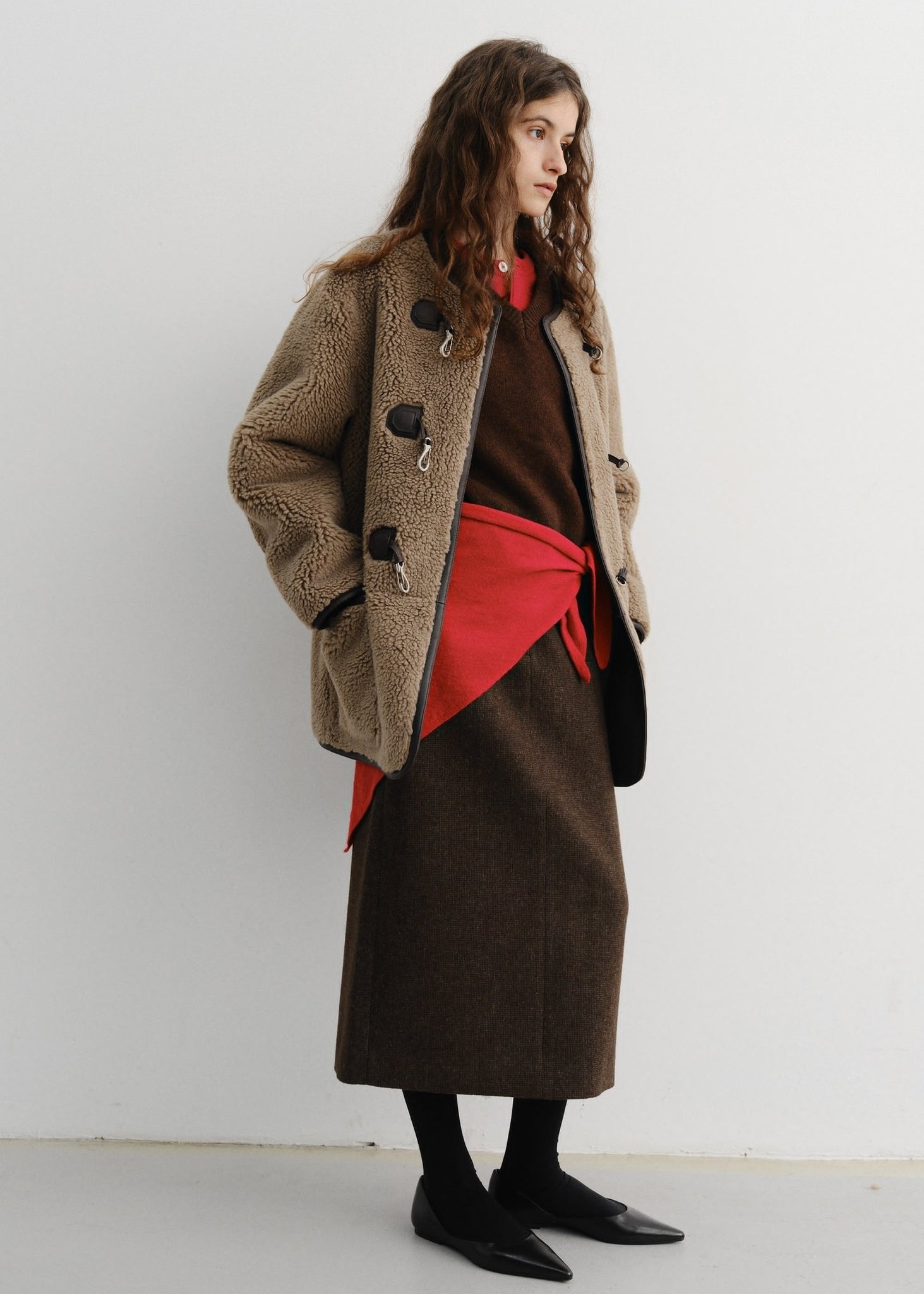 Спідниця з вовною від Dunst