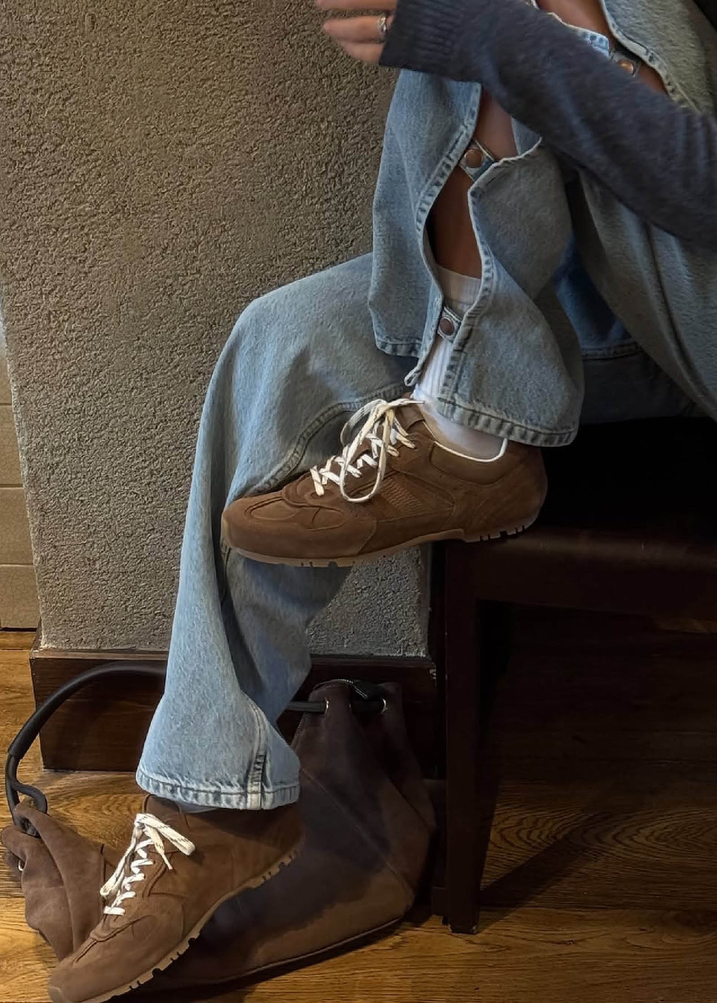 Кросівки Suede Leather від Alohas